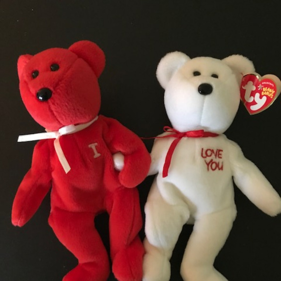 i love you beanie baby